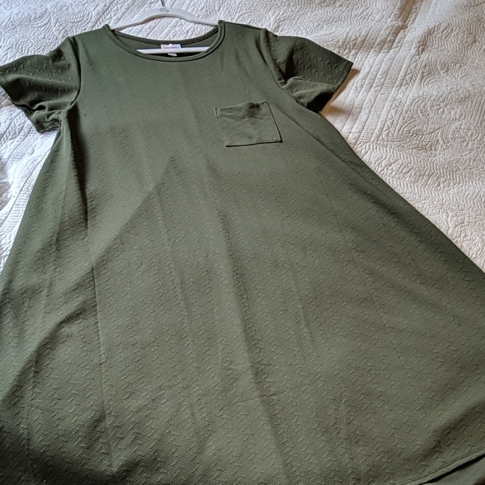 Green LulaRoe Julia